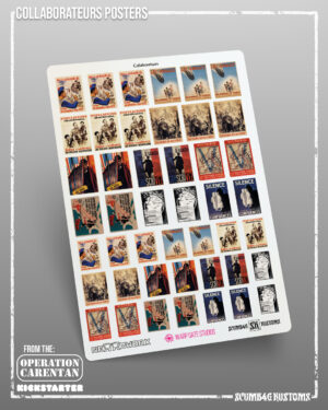 Collaborateur Poster Stickers