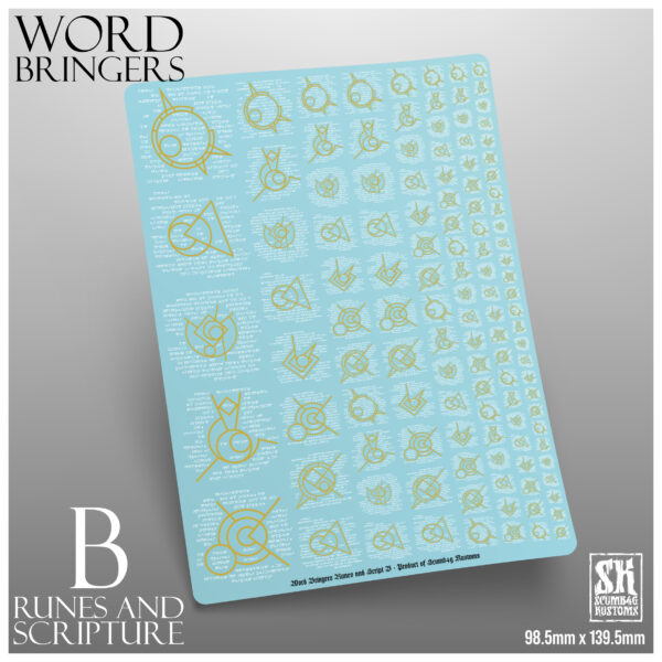 Word Bringers - Runes and Scripture B