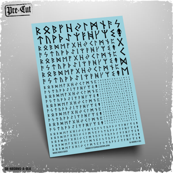 Nordic Runes A (Pre-Cut)