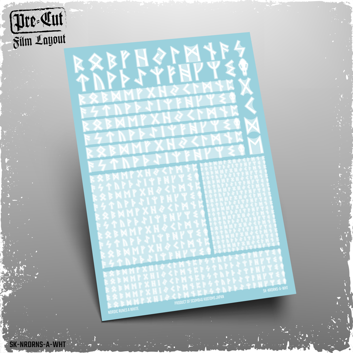 Nordic Runes A (Pre-Cut) - Image 4