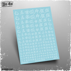Wrathbound - Runes A (Pre-Cut)